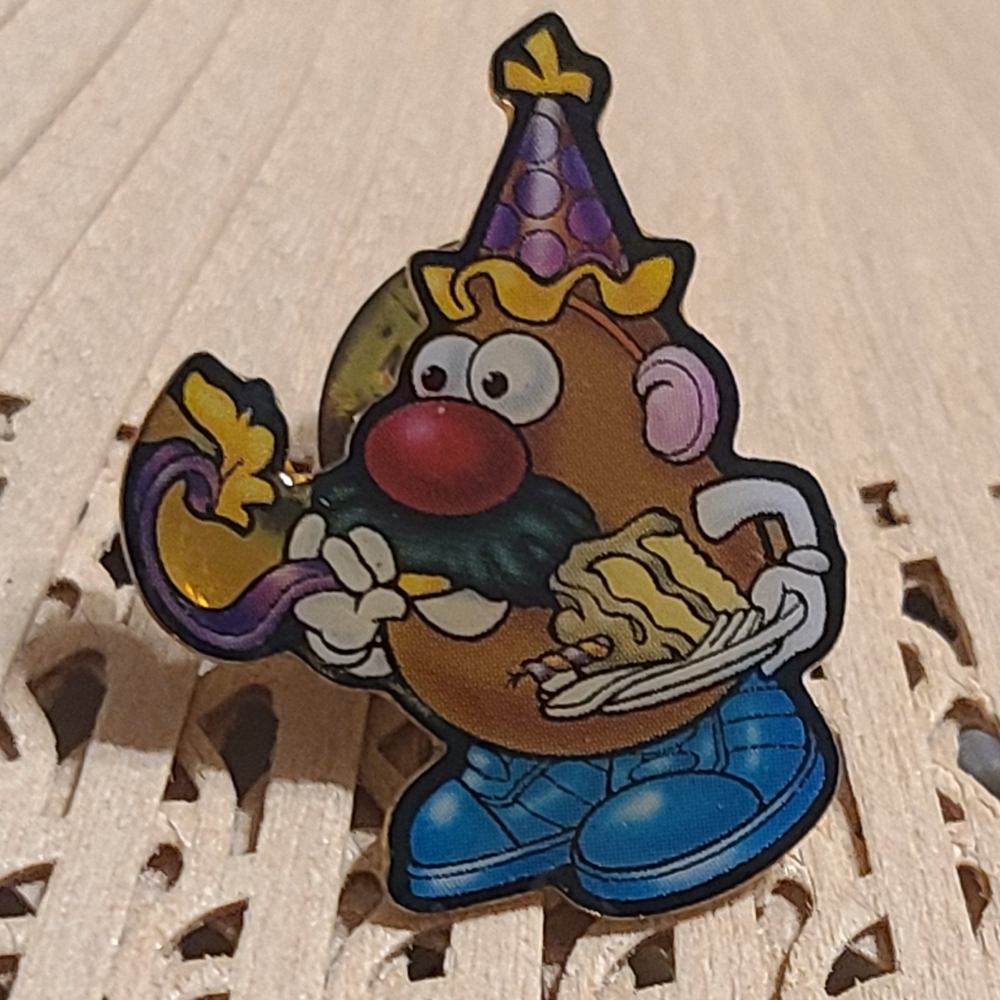 Party Potato Character Pin